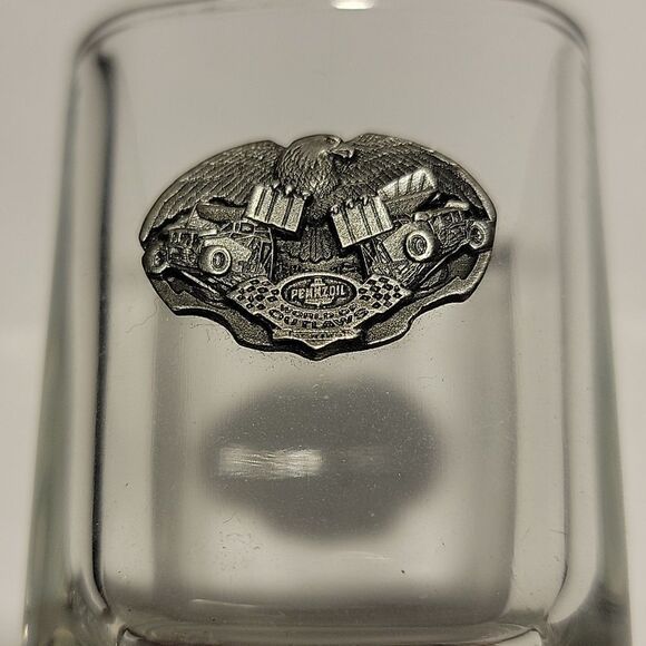 Pennzoil Outlaw shot glass - Picture 2 of 3